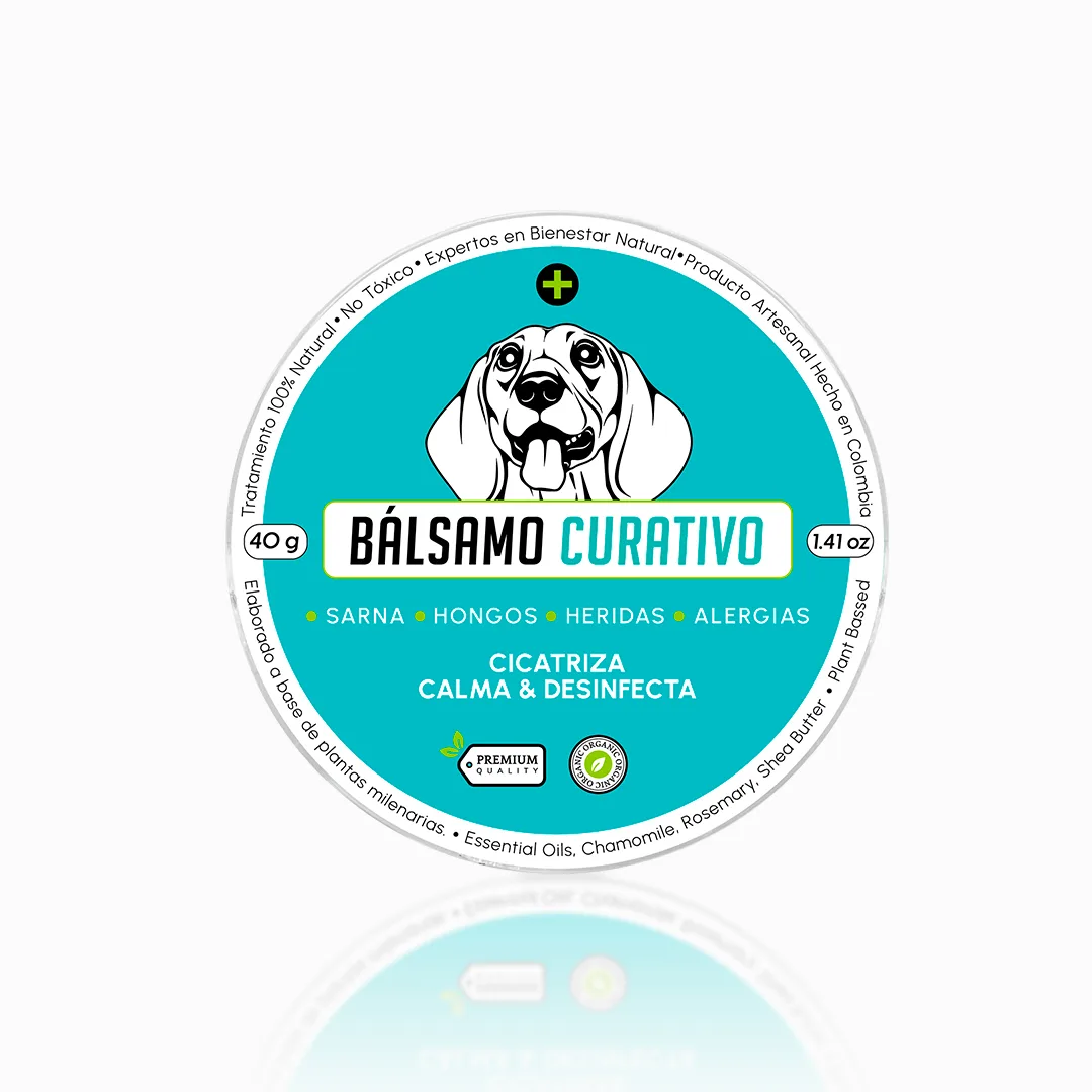 Bálsamo Curativo 40 GR - Curativos | Organic Pet Colombia